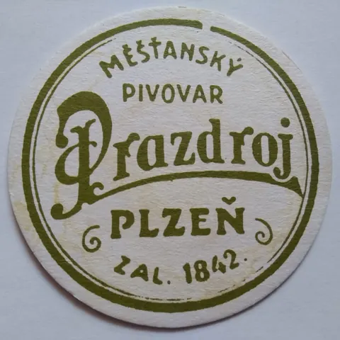 Anverso de PILSNER URQUELL #1