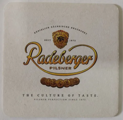 Anverso de RADEBERGER #3