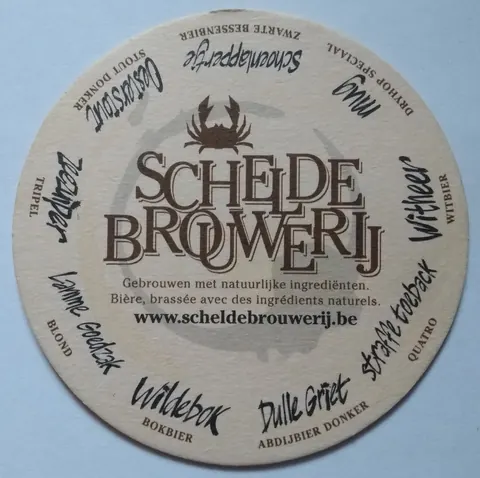 Anverso de SCHELDE BROUWERIJ #1