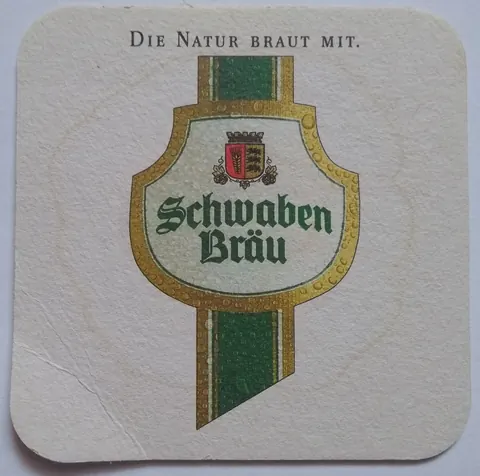 Anverso de SCHWABEN BRÄU #1