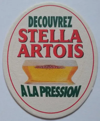 Anverso de STELLA ARTOIS #6