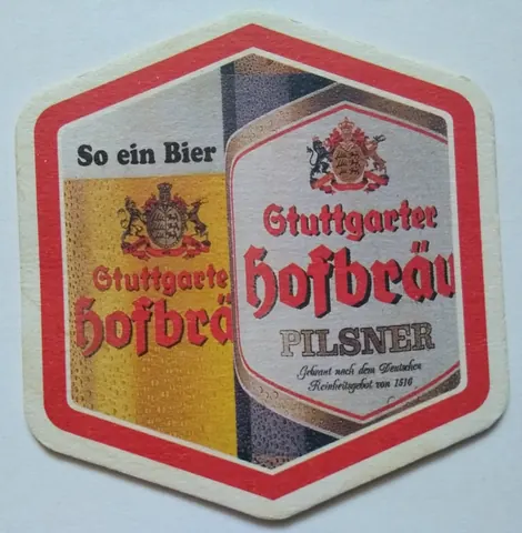 Anverso de STUTTGARTER HOFBRAU #2