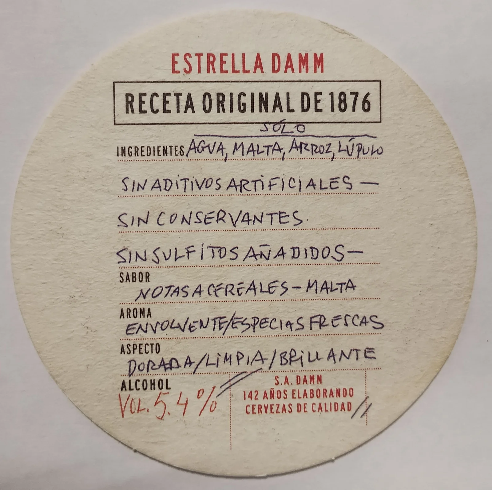 Reverso de Repetido #24